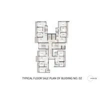2 BHK Floor Plan 568 sq.ft - Nakshatra Dhaam Nallasopara West